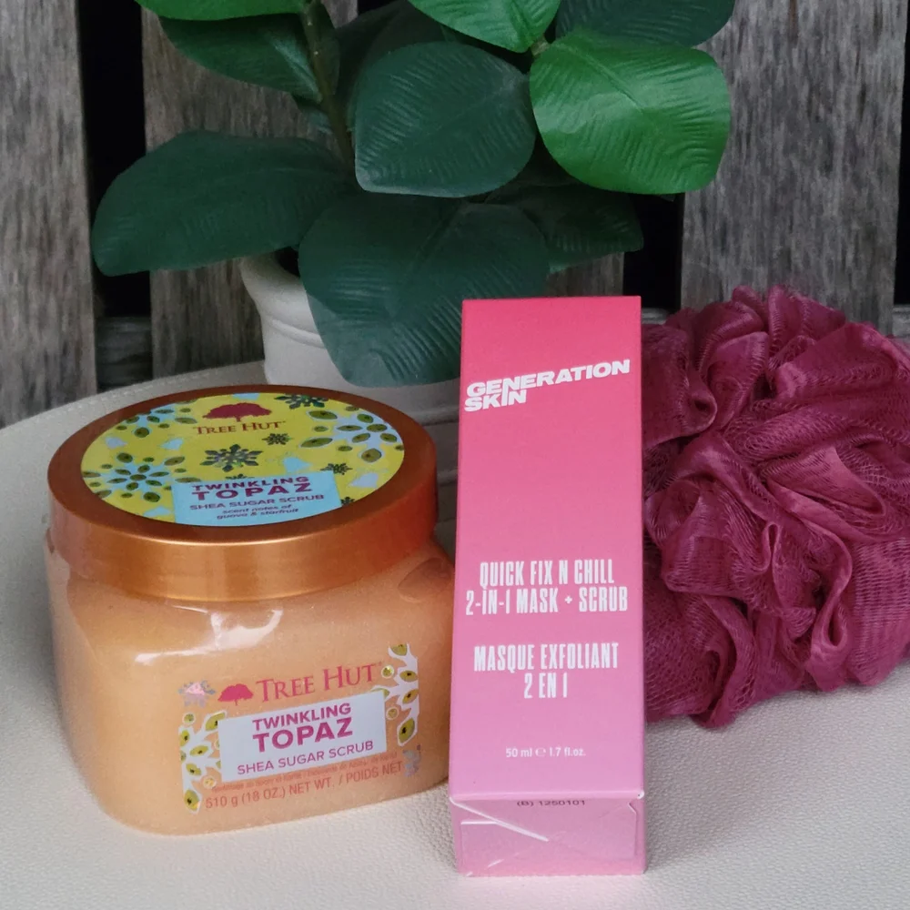 Generation Skin 2 in 1 Mask & Twinkling Topaz Shea Sugar Scrub - Picture 5 of 6